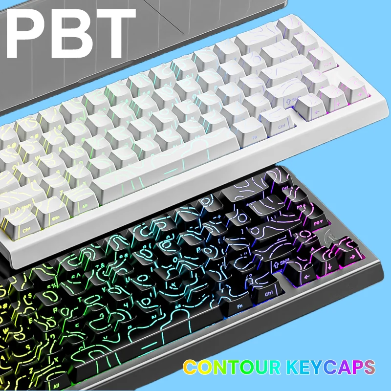 Keycaps PBT Contorno KM98 - Aj - Gaming Accessories Aesthetic avaliação e preço